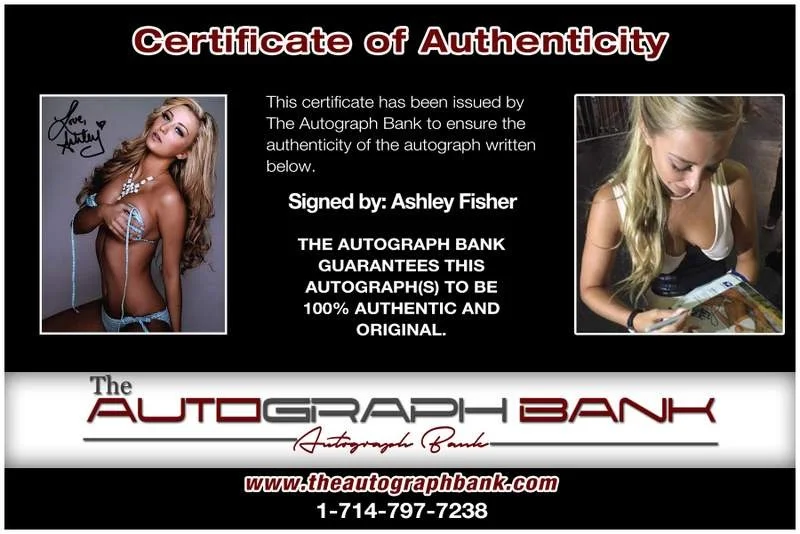 Ashley Fisher — Ashley Fisher authentic signed model 8x10 photo W/Cert Autographed A0003, изображение 2