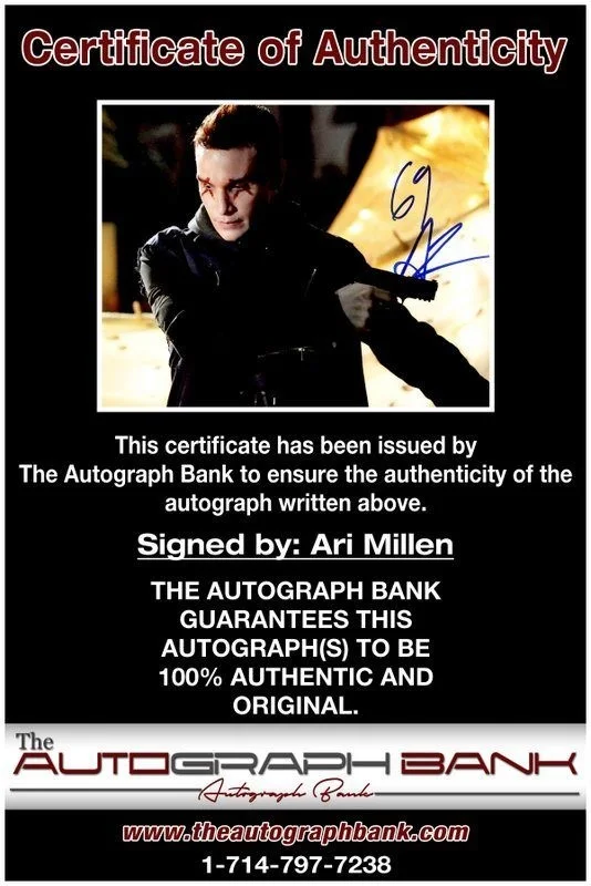 Ari Millen — Ari Millen authentic signed celebrity 8x10 photo W/Cert Autographed C3, изображение 2