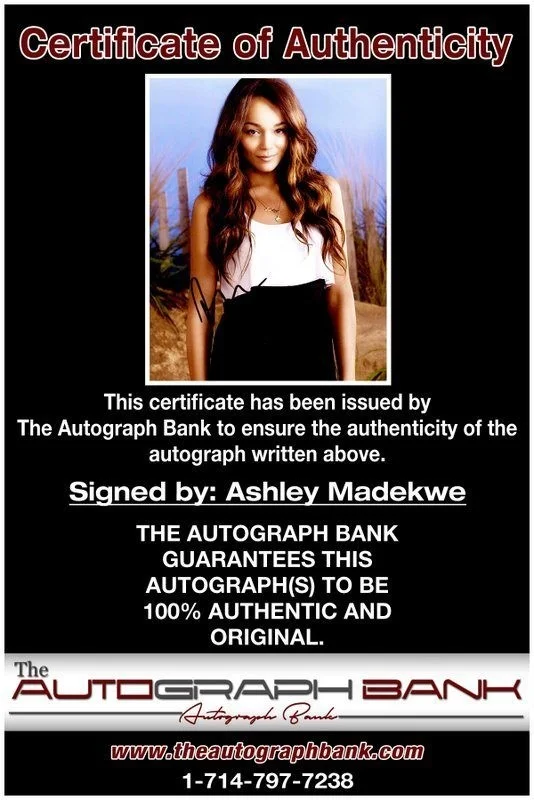 Ashley Madekwe — Ashley Madekwe authentic signed celebrity 8x10 photo W/Cert Autographed C4, image 2
