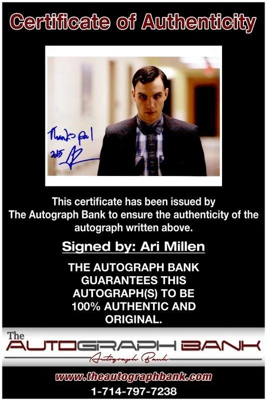 Ari Millen — Ari Millen authentic signed celebrity 8x10 photo W/Cert Autographed C10, изображение 2