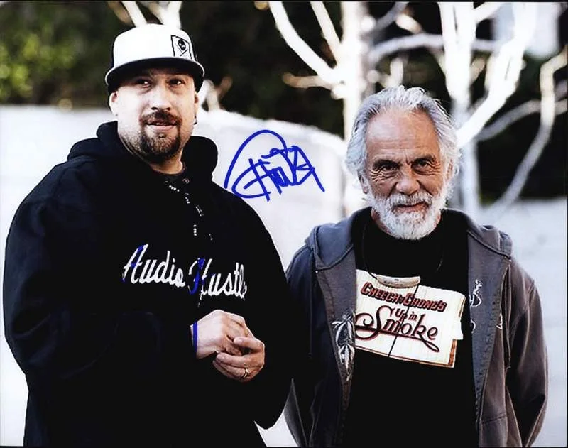 B-Real & Tommy Chong — B-Real & Tommy Chong authentic signed celebrity 8x10 W/Cert Autographed A0004
