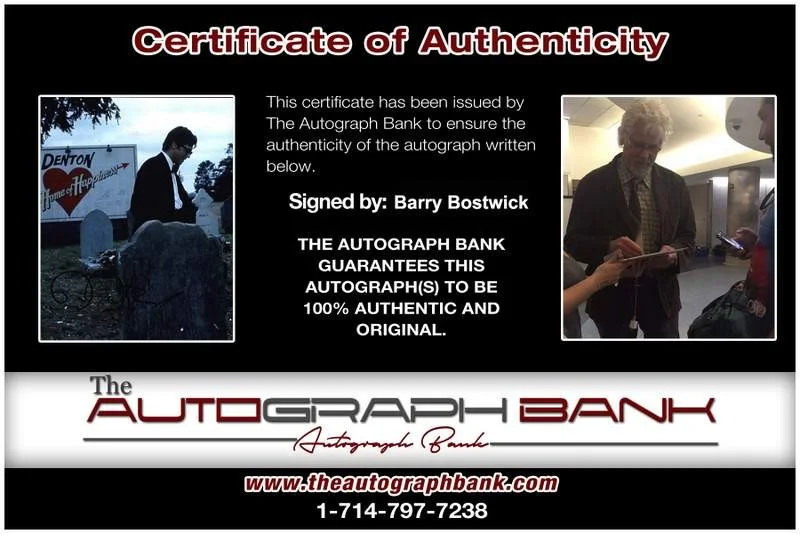 Barry Bostwick — Barry Bostwick signed celebrity 8x10 photo W/Certificate (51816a), image 2