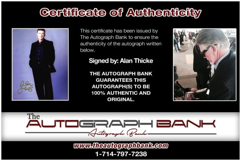 Alan Thicke — Alan Thicke authentic signed celebrity 8x10 photo W/Cert Autographed D4, image 2