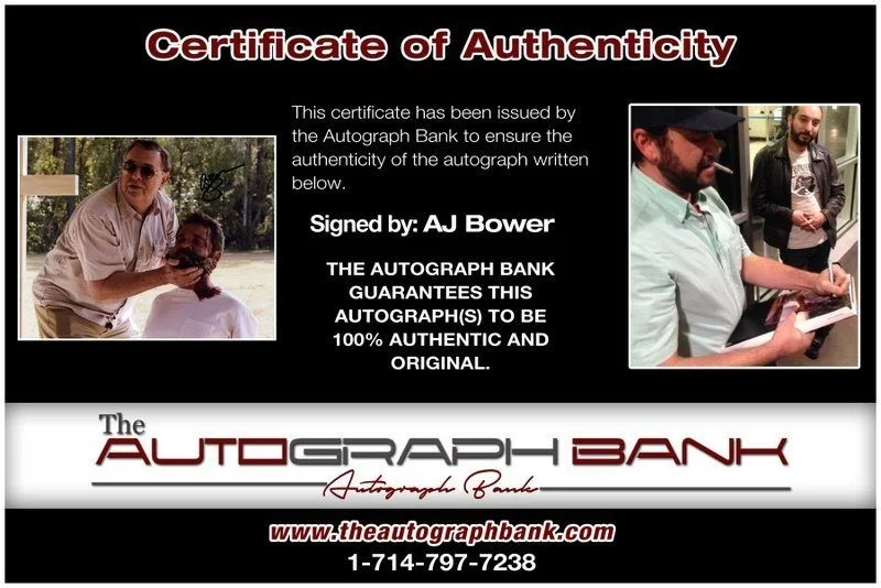 Aj Bower — Aj Bower authentic signed celebrity 8x10 photo W/Certificate Autographed (C9), image 2