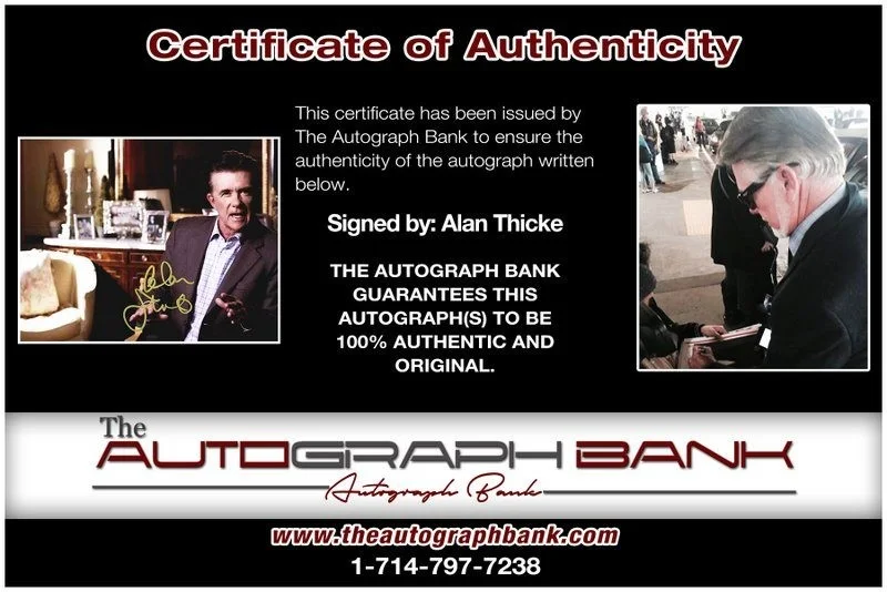 Alan Thicke — Alan Thicke authentic signed celebrity 8x10 photo W/Cert Autographed D11, image 2