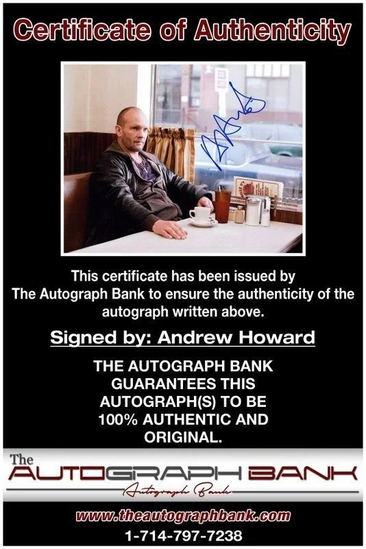 Andrew Howard — Andrew Howard authentic signed celebrity 8x10 photo W/Cert Autographed C5, изображение 2