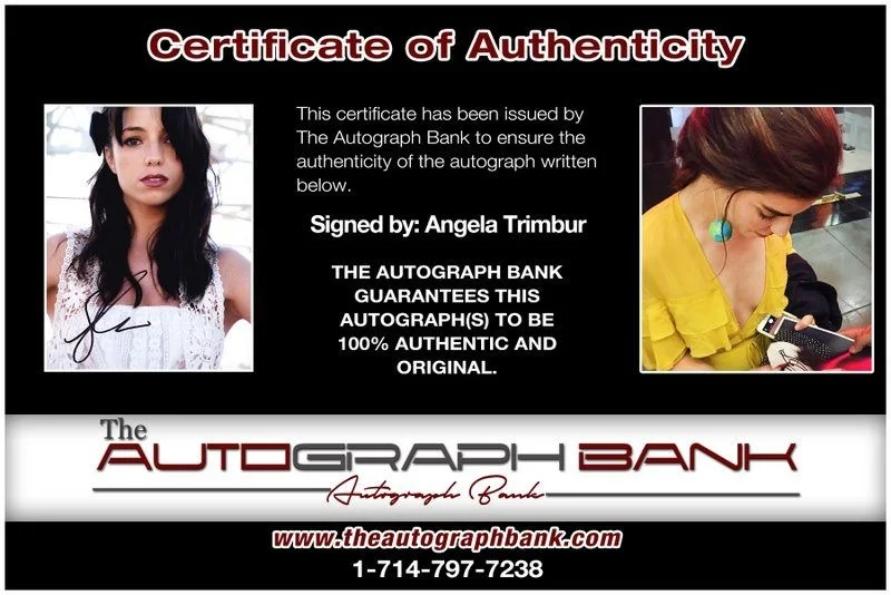 Angela Trimbur — Angela Trimbur authentic signed celebrity 8x10 photo W/Cert Autographed D5, изображение 2