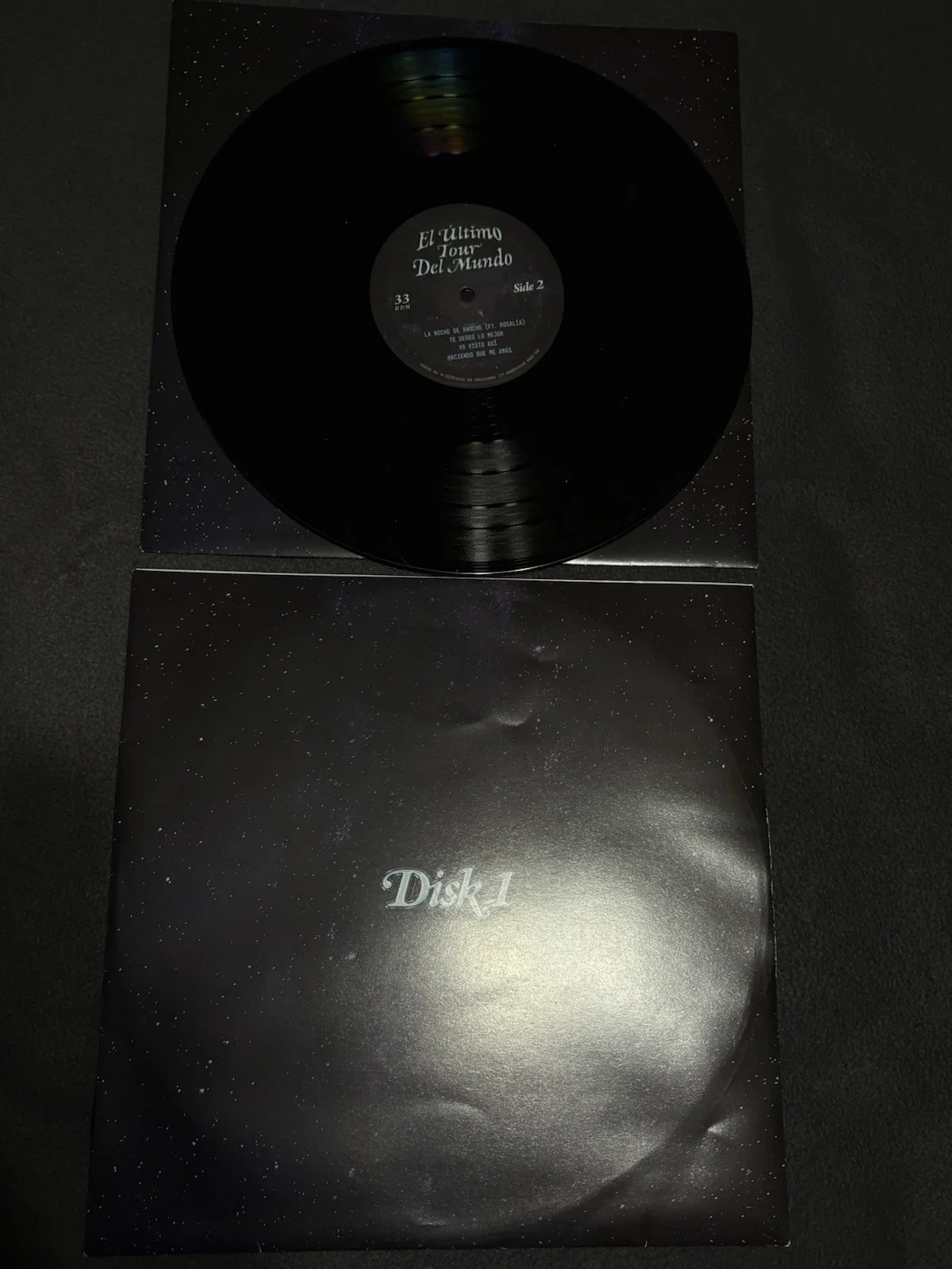 El Último Tour Del Mundo Signed Vinyl Record Original Autographed, изображение 3