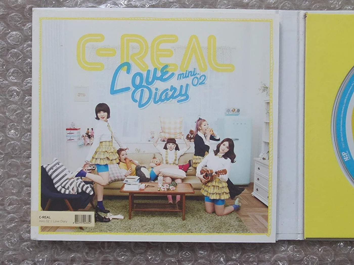 C-Real Promo 2nd Mini Love Diary Album Autographed Hand Signed, image 5