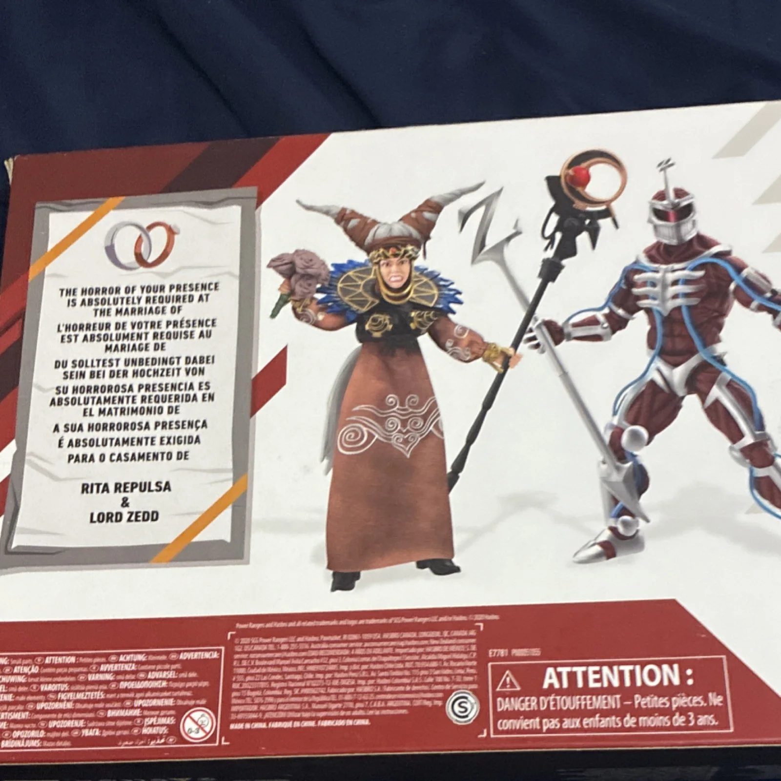 Hasbro Power Rangers Lightning Collection Lord Zedd & Rita Repulsa Signed, изображение 5
