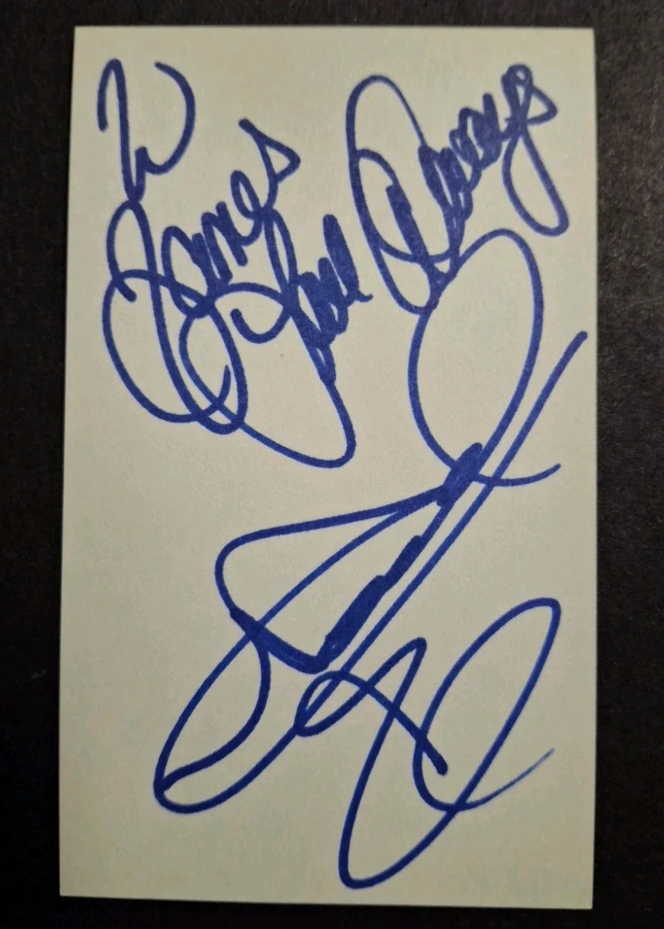 MONICA - R&B Singer - " THE BOY IS MINE " - SIGNED 3x5 Index Card - W/PROOF, изображение 4