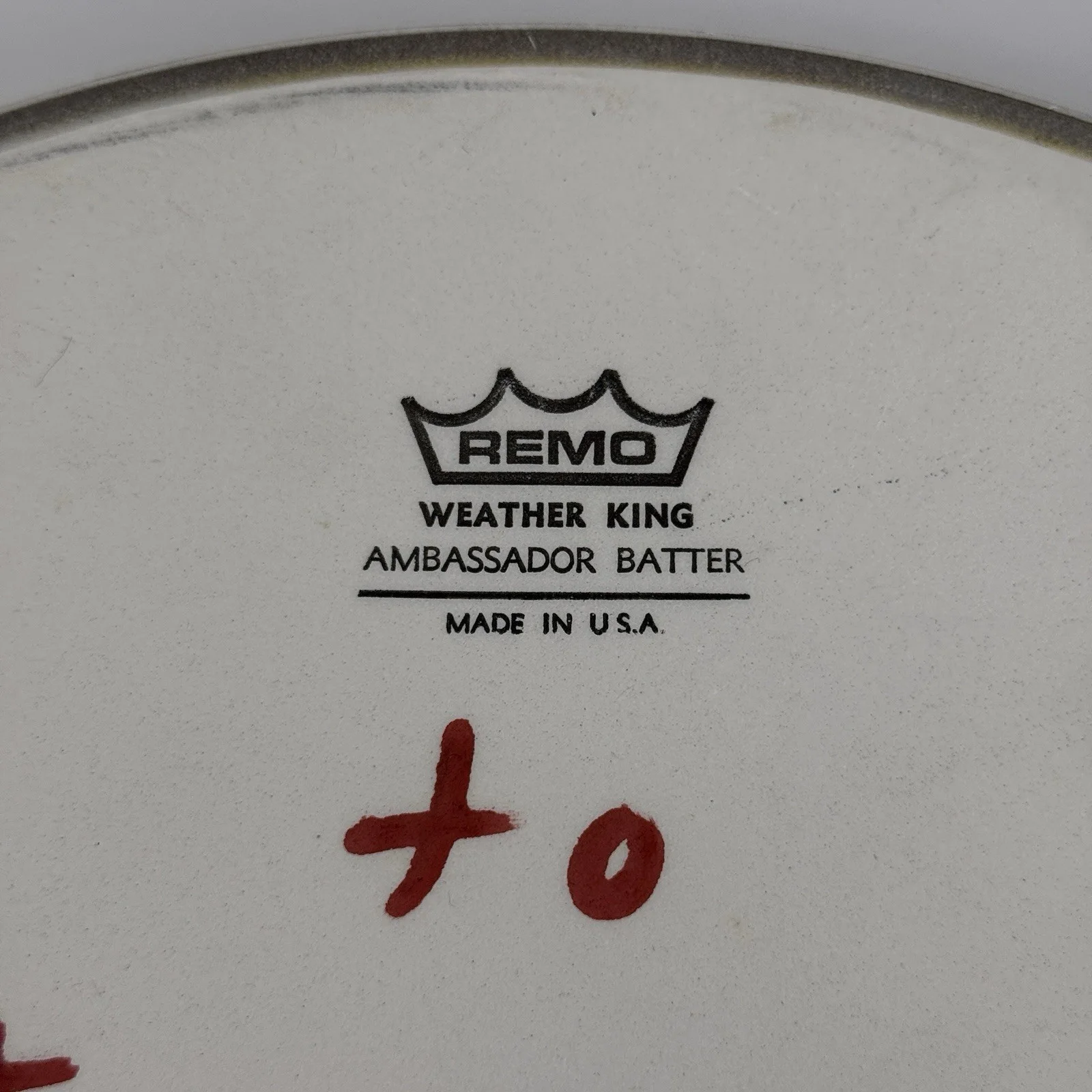 Larry Bright Signed Drumhead – Remo Ambassador – Sam Ash Music 1994 Autograph, image 2