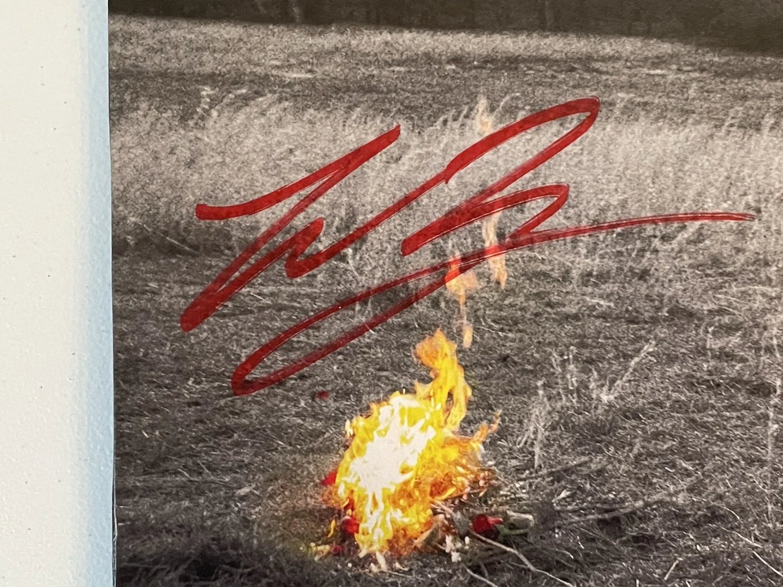 Warren Zeiders Signed Pretty Little Poison Vinyl Album, изображение 4