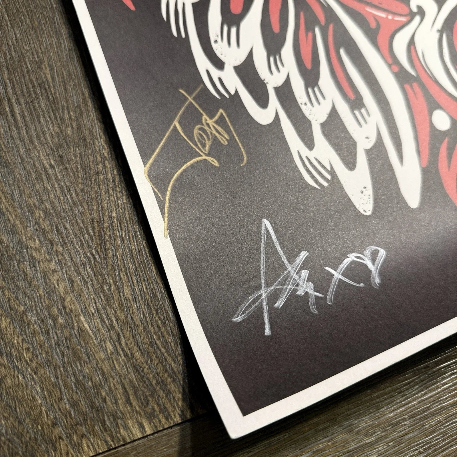 Halestorm Signed Band Poster 18x24 Autographed Lzzy Hale Joe Hottinger, изображение 3