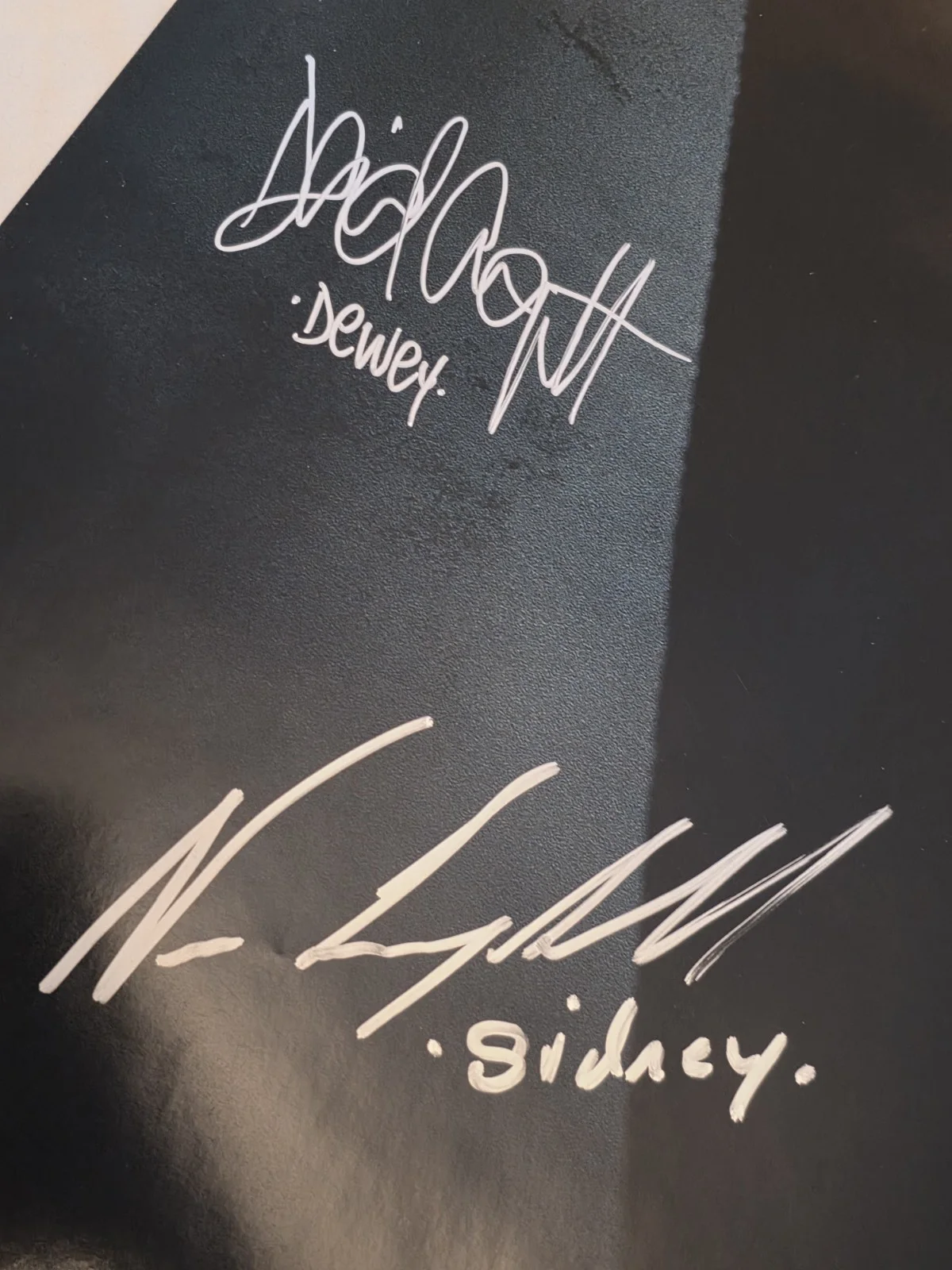 Neve Campbell, David Arquette, Melissa Barrera — Scream 2022 Original DS 1-Sheet 27x40 inches Signed Autographed with JSA COA, изображение 4