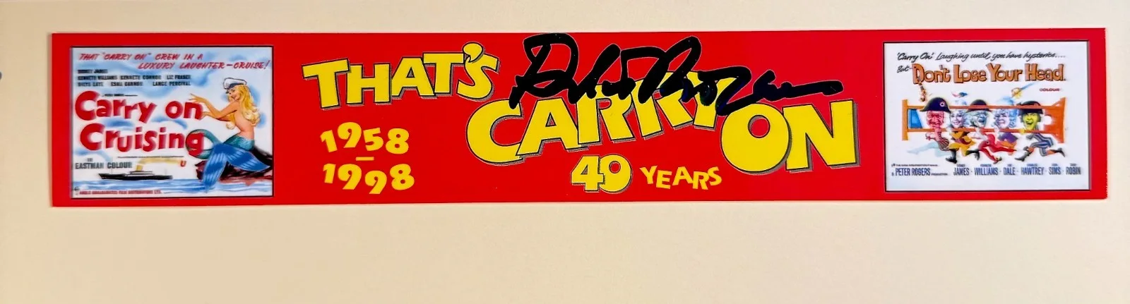 Valerie Lon, Graham Stark, Herbert Lom, Burt Kwouk, David Lodge — PINK PANTHER CARRY ON Signed Autographed 8"x 10" SHEET PAGE (6) Valerie Leon, изображение 4