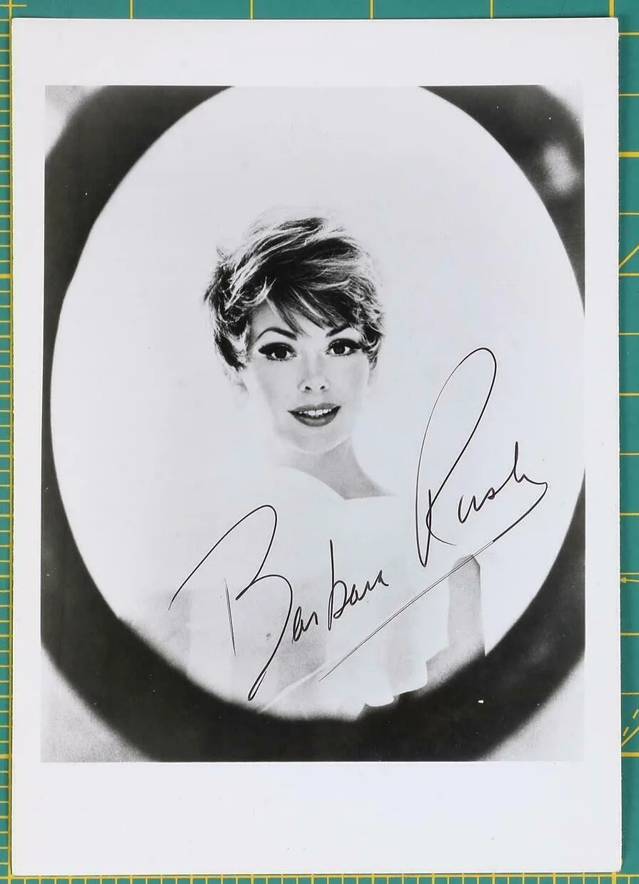 Barbar Rush — BARBARA RUSH AUTOGRAPH 8x10 SIGNED PHOTO - AUTHENTIC