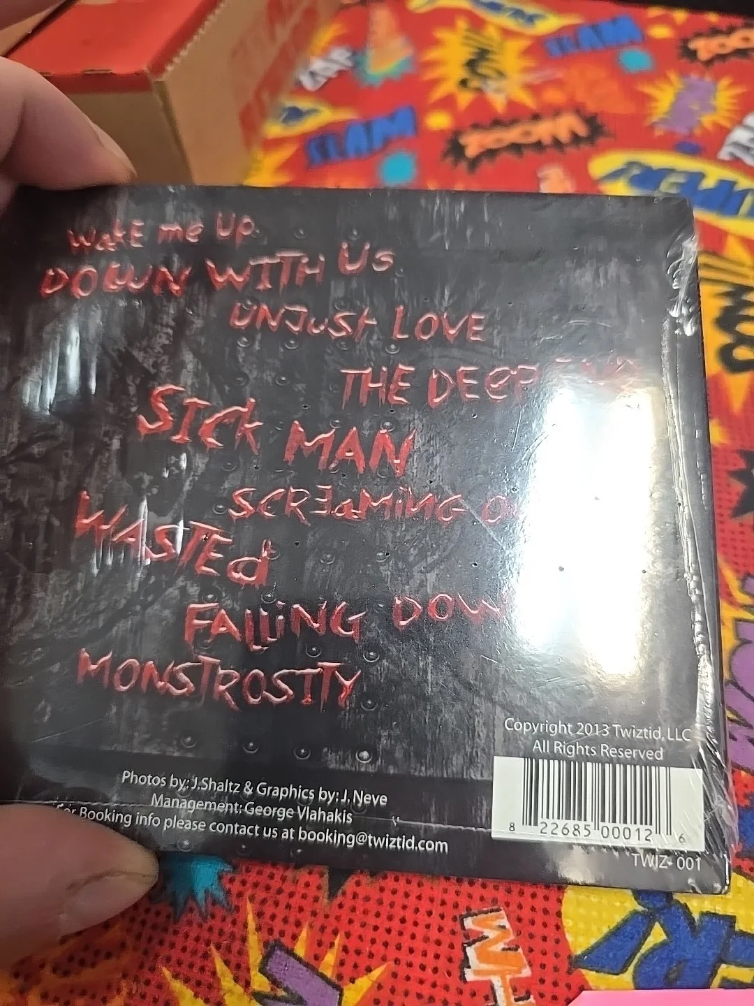 Twiztid: A New Nightmare CD: Brand New: Jamie Madrox Monoxide Autographed, изображение 4