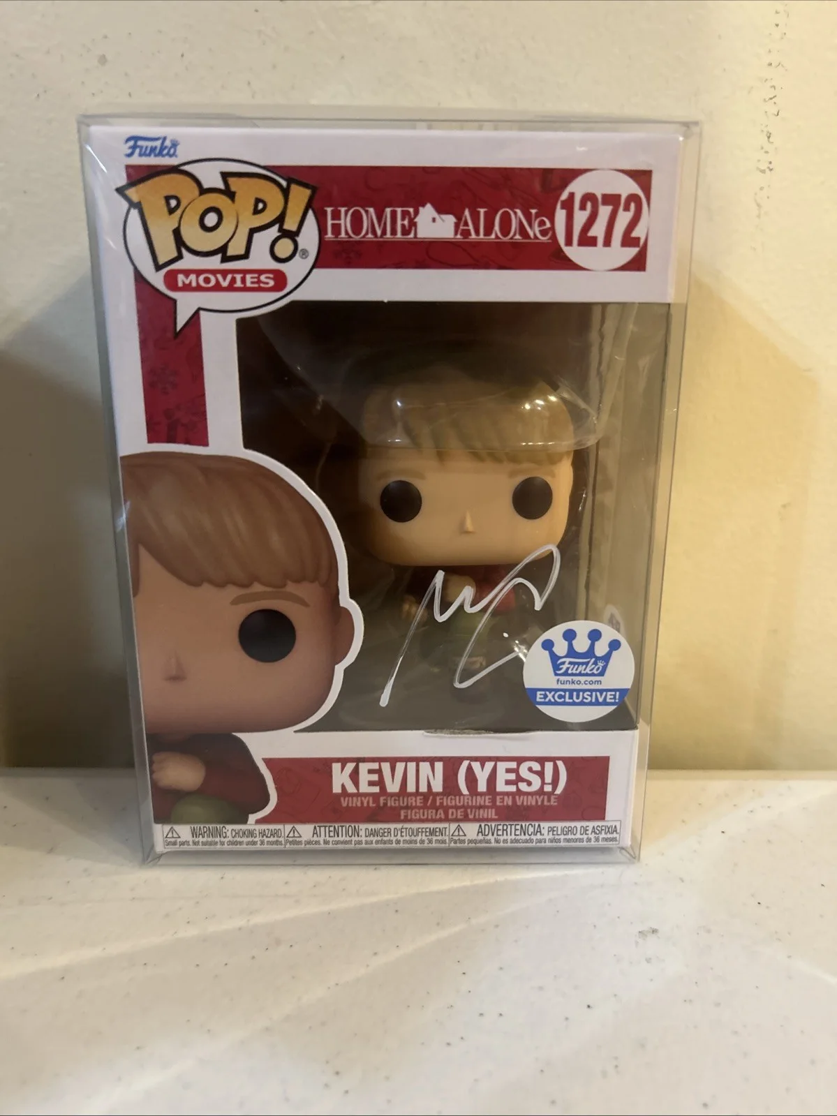 Macaulay Culkin — MACAULAY CULKIN SIGNED AUTOGRAPH FUNKO POP PSA COA HOME ALONE KEVIN, изображение 2