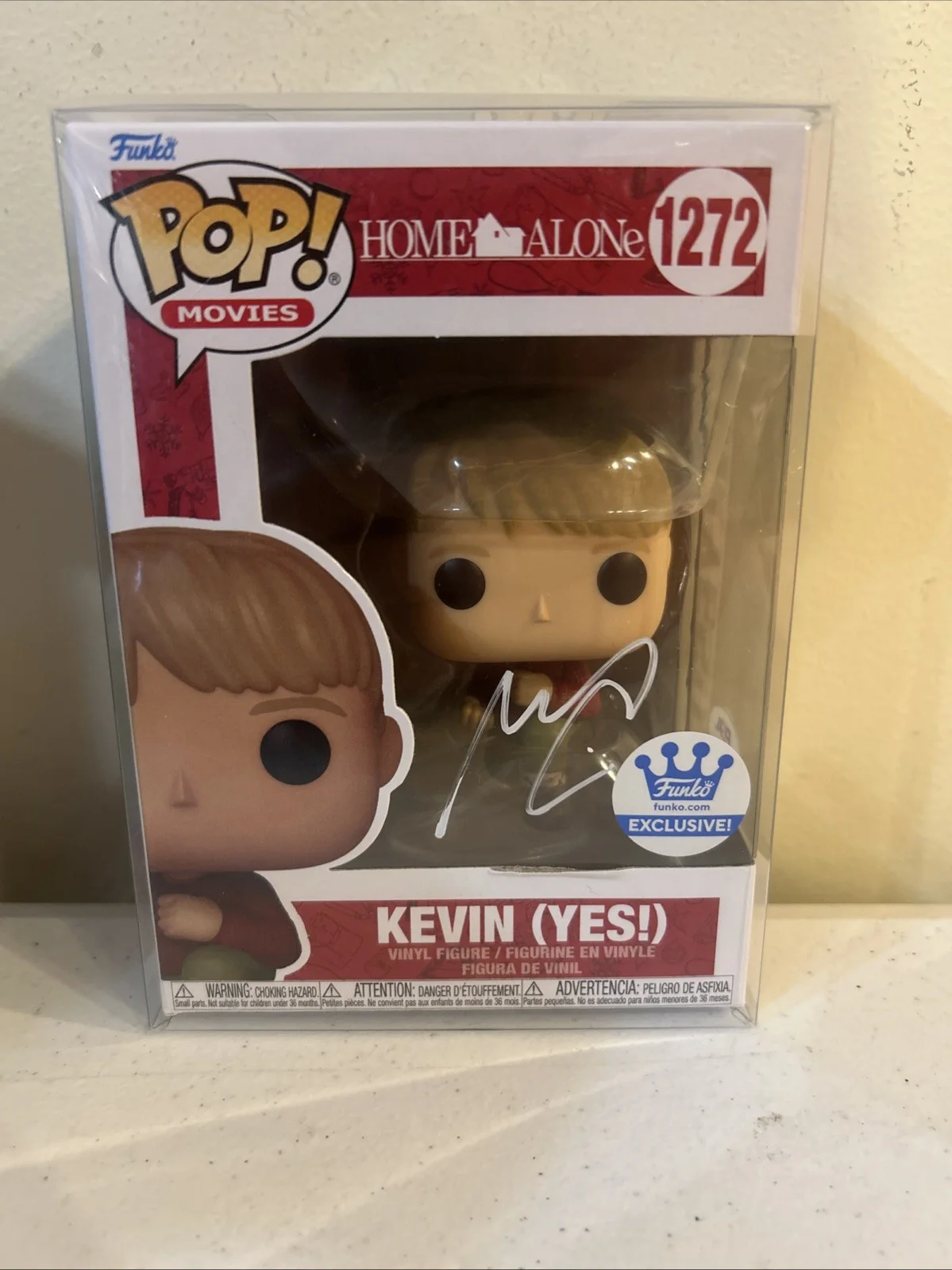 Macaulay Culkin — MACAULAY CULKIN SIGNED AUTOGRAPH FUNKO POP PSA COA HOME ALONE KEVIN, изображение 3