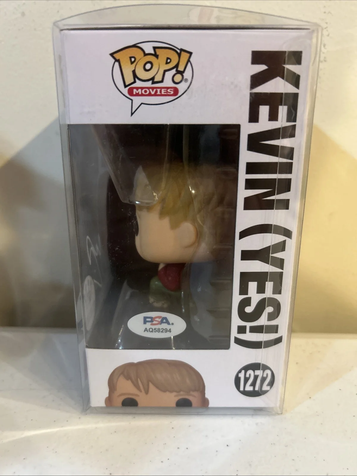 Macaulay Culkin — MACAULAY CULKIN SIGNED AUTOGRAPH FUNKO POP PSA COA HOME ALONE KEVIN, изображение 4