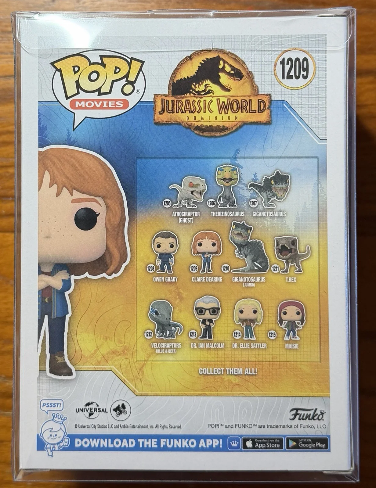 BRYCE DALLAS HOWARD — Funko Pop BRYCE DALLAS HOWARD as CLAIRE DEARING Jurassic World Autograph Beckett, изображение 5