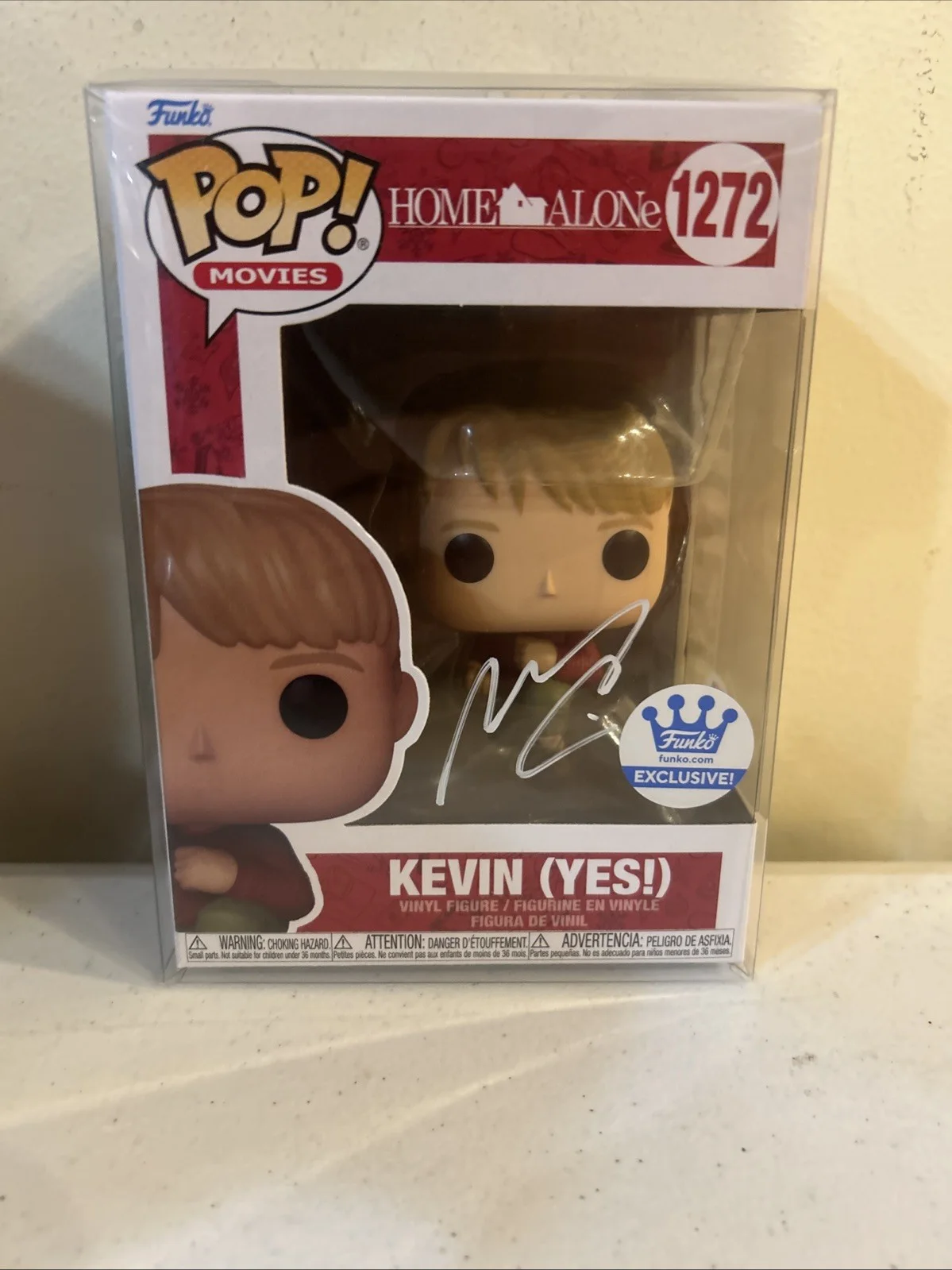 Macaulay Culkin — MACAULAY CULKIN SIGNED AUTOGRAPH FUNKO POP PSA COA HOME ALONE KEVIN, image 2