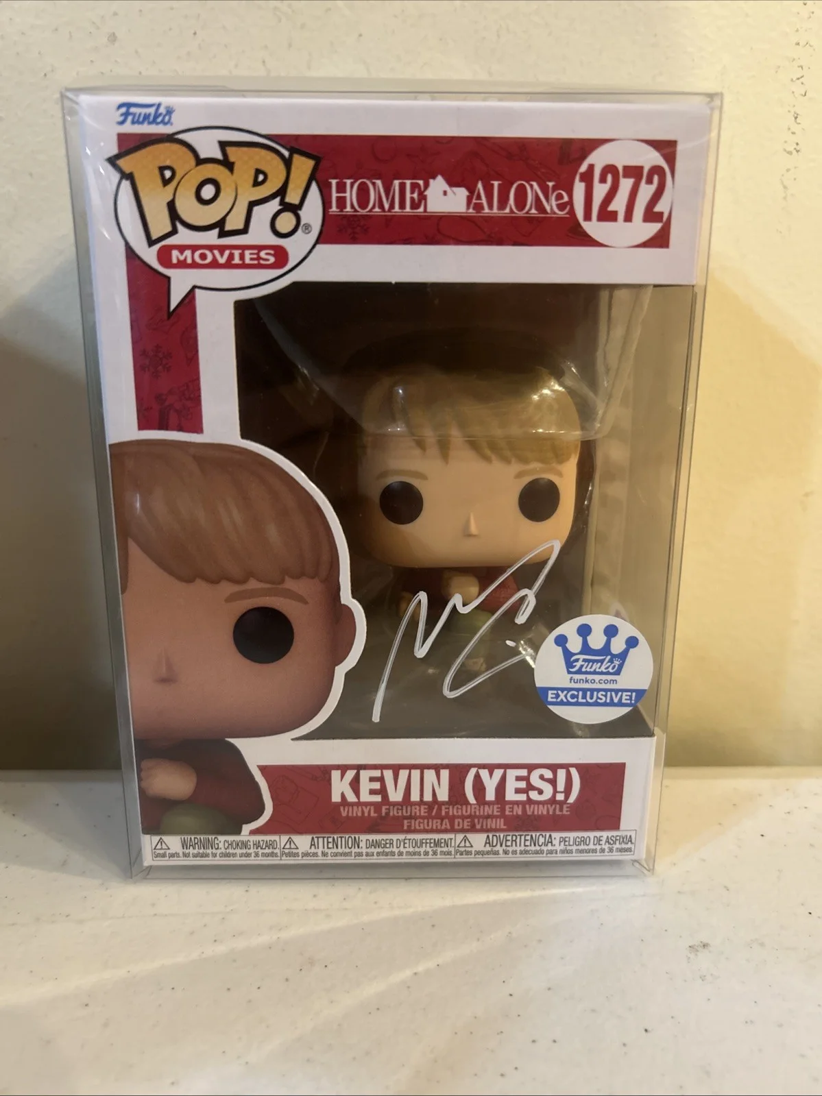 Macaulay Culkin — MACAULAY CULKIN SIGNED AUTOGRAPH FUNKO POP PSA COA HOME ALONE KEVIN, image 3