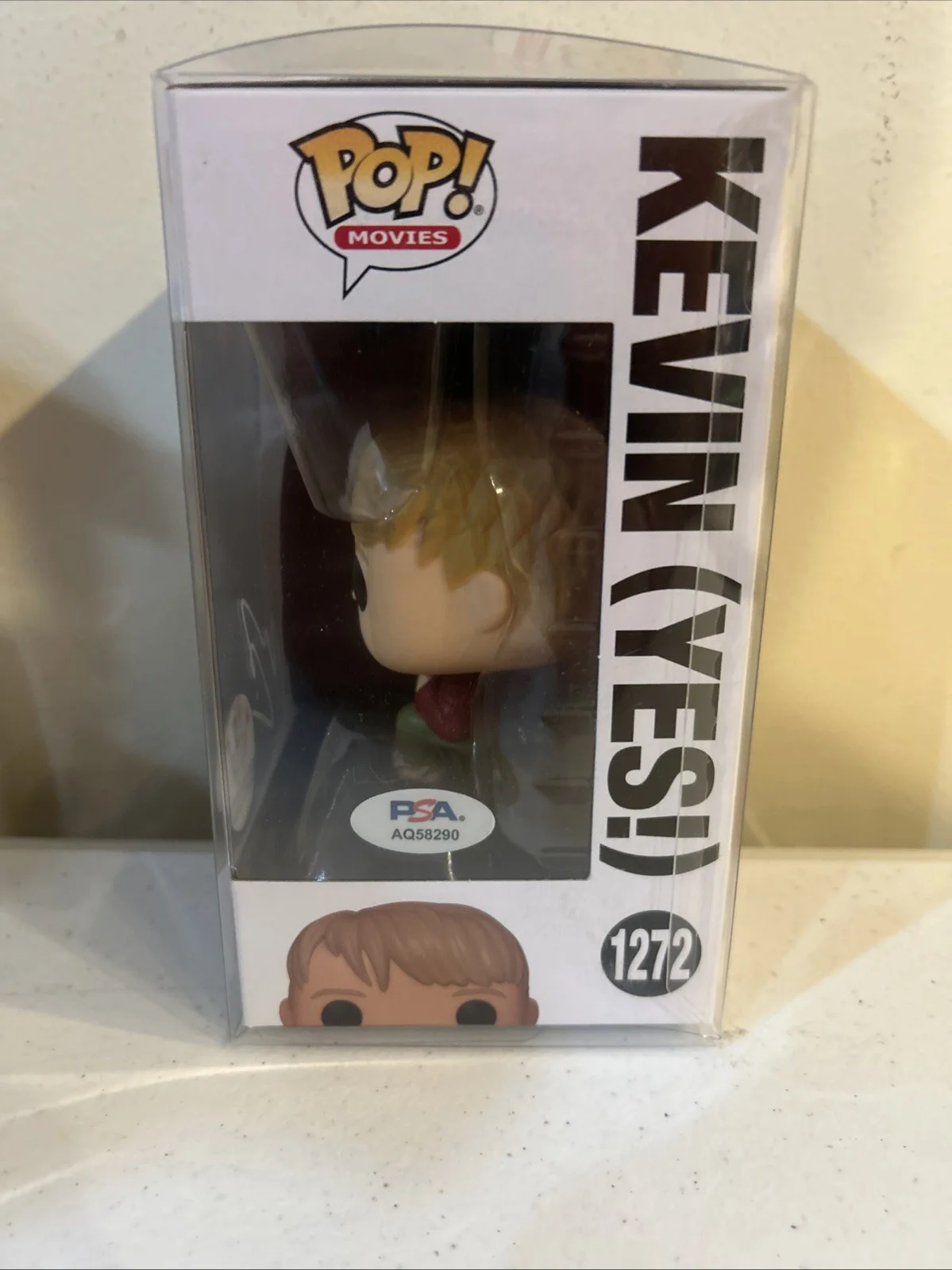Macaulay Culkin — MACAULAY CULKIN SIGNED AUTOGRAPH FUNKO POP PSA COA HOME ALONE KEVIN, image 4