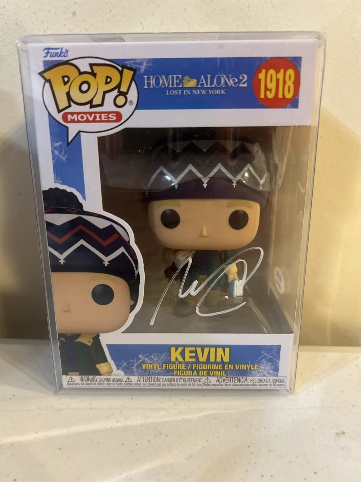 Macaulay Culkin — MACAULAY CULKIN SIGNED AUTOGRAPH FUNKO POP PSA COA HOME ALONE 2 KEVIN, изображение 3