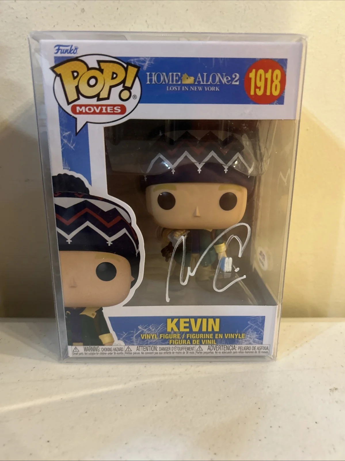 Macaulay Culkin — MACAULAY CULKIN SIGNED AUTOGRAPH FUNKO POP PSA COA HOME ALONE 2 KEVIN, изображение 2