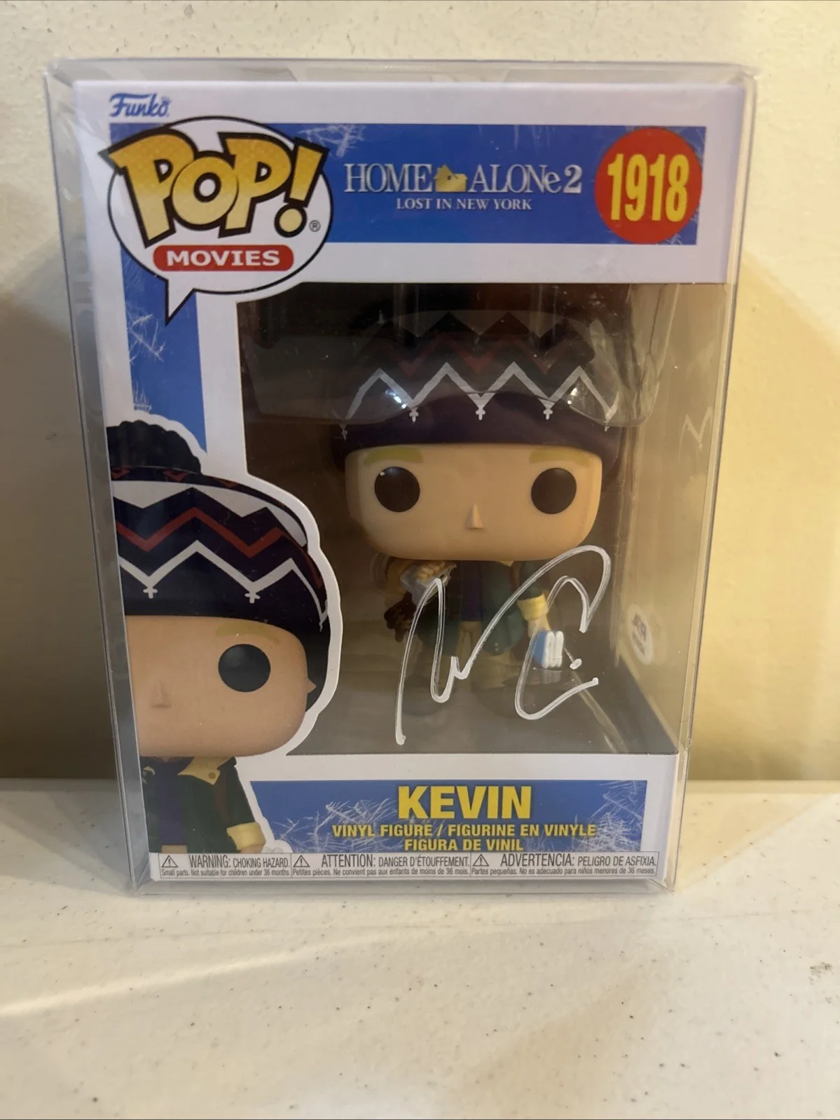 Macaulay Culkin — MACAULAY CULKIN SIGNED AUTOGRAPH FUNKO POP PSA COA HOME ALONE 2 KEVIN, изображение 3