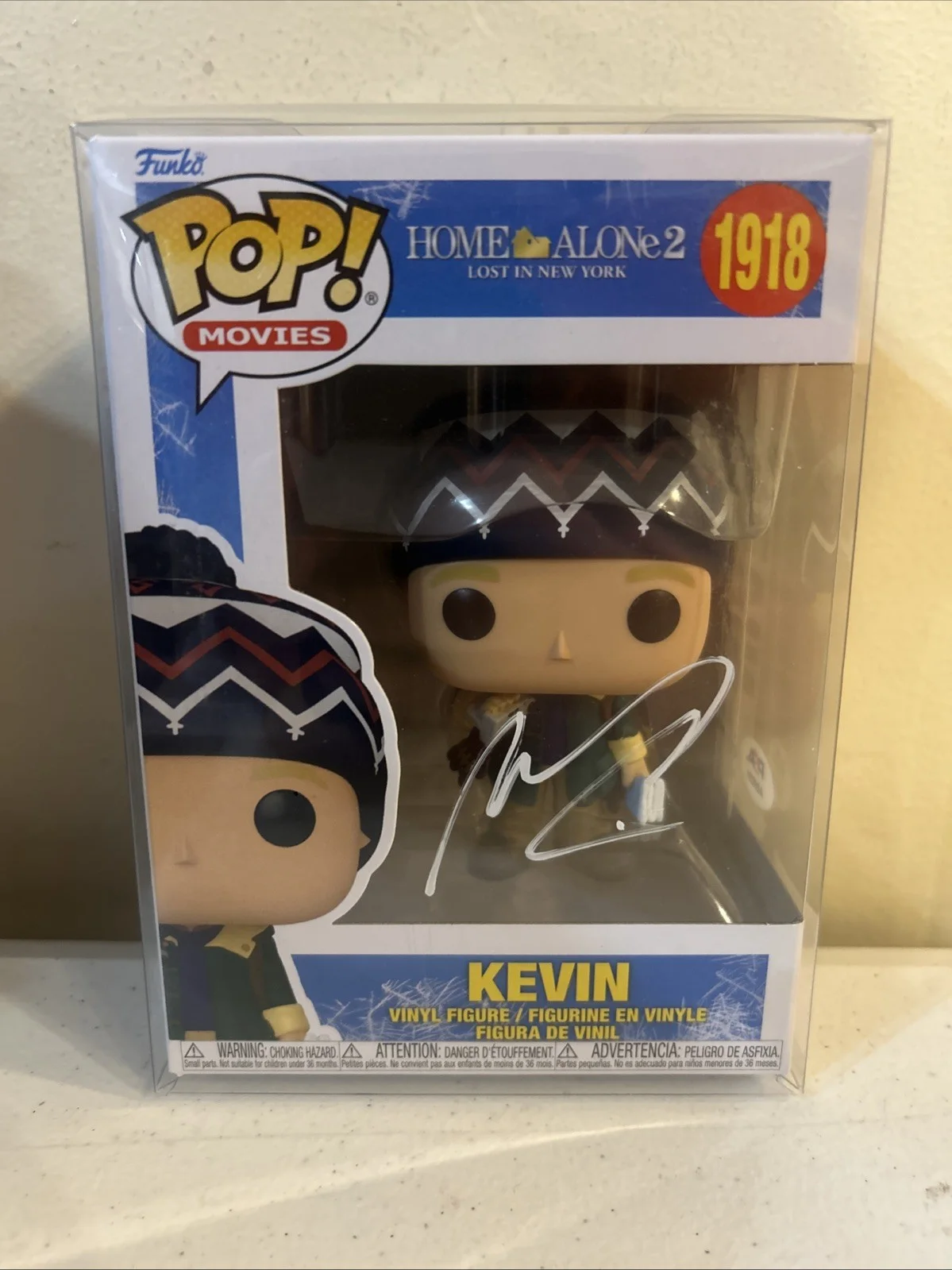 Macaulay Culkin — MACAULAY CULKIN SIGNED AUTOGRAPH FUNKO POP PSA COA HOME ALONE 2 KEVIN, image 2