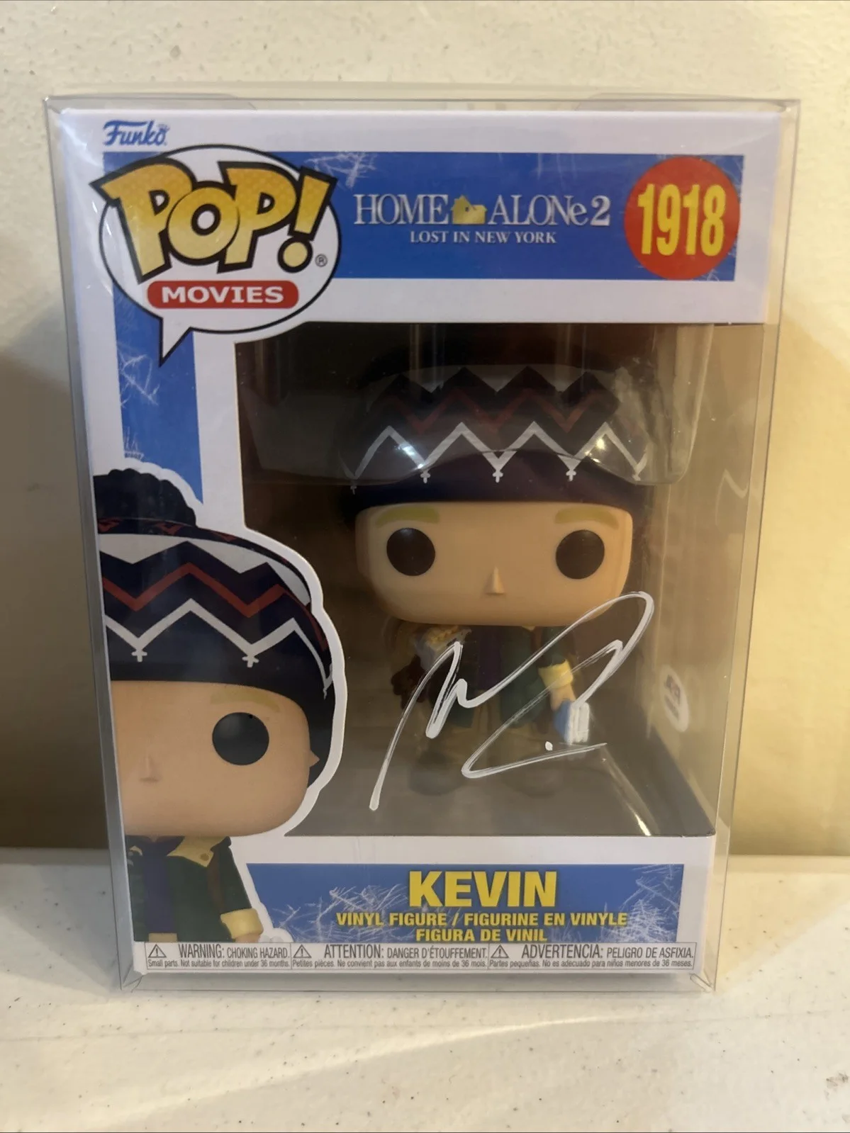 Macaulay Culkin — MACAULAY CULKIN SIGNED AUTOGRAPH FUNKO POP PSA COA HOME ALONE 2 KEVIN, image 3