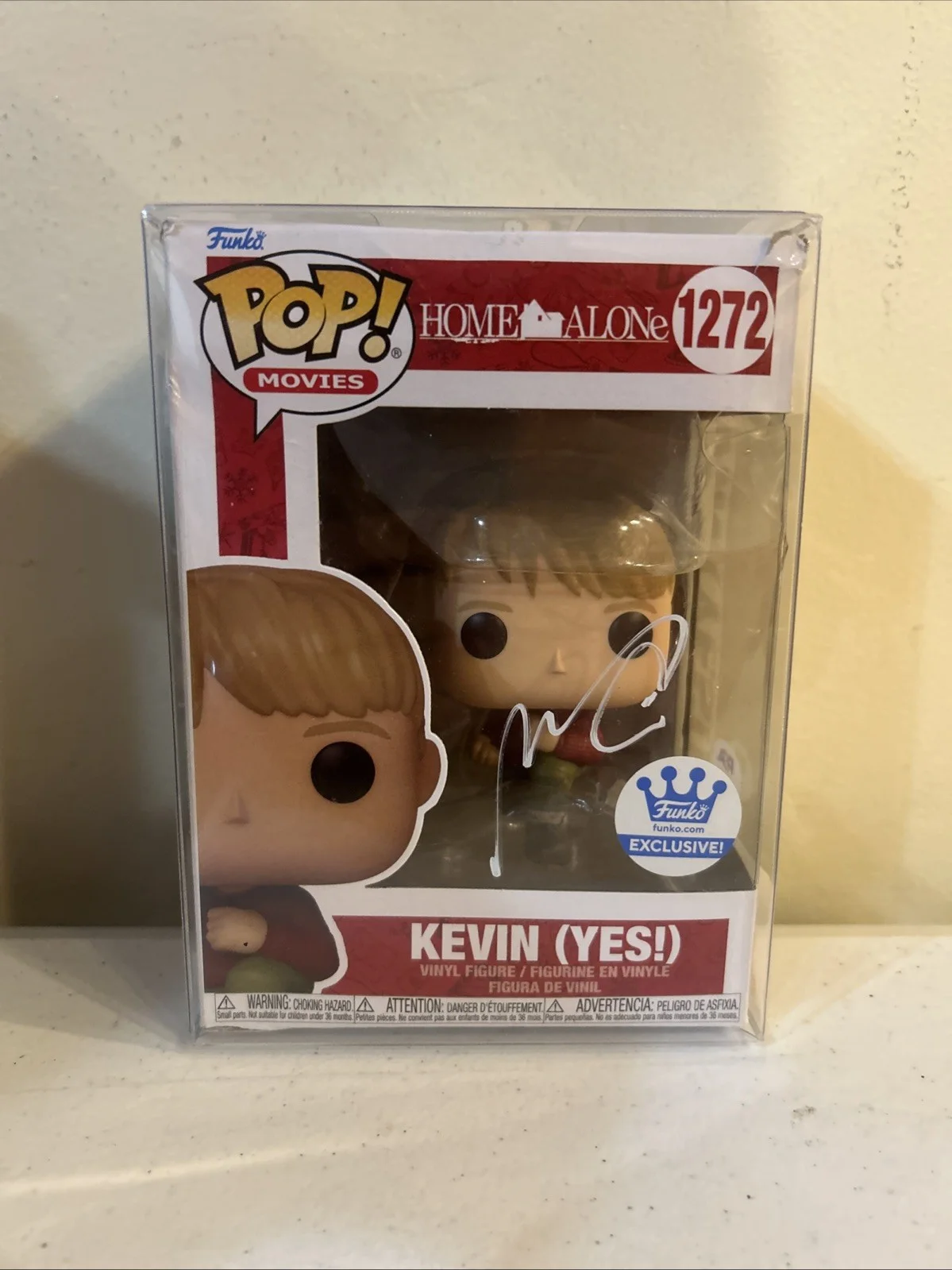 Macaulay Culkin — MACAULAY CULKIN SIGNED AUTOGRAPH FUNKO POP PSA COA HOME ALONE KEVIN, image 2