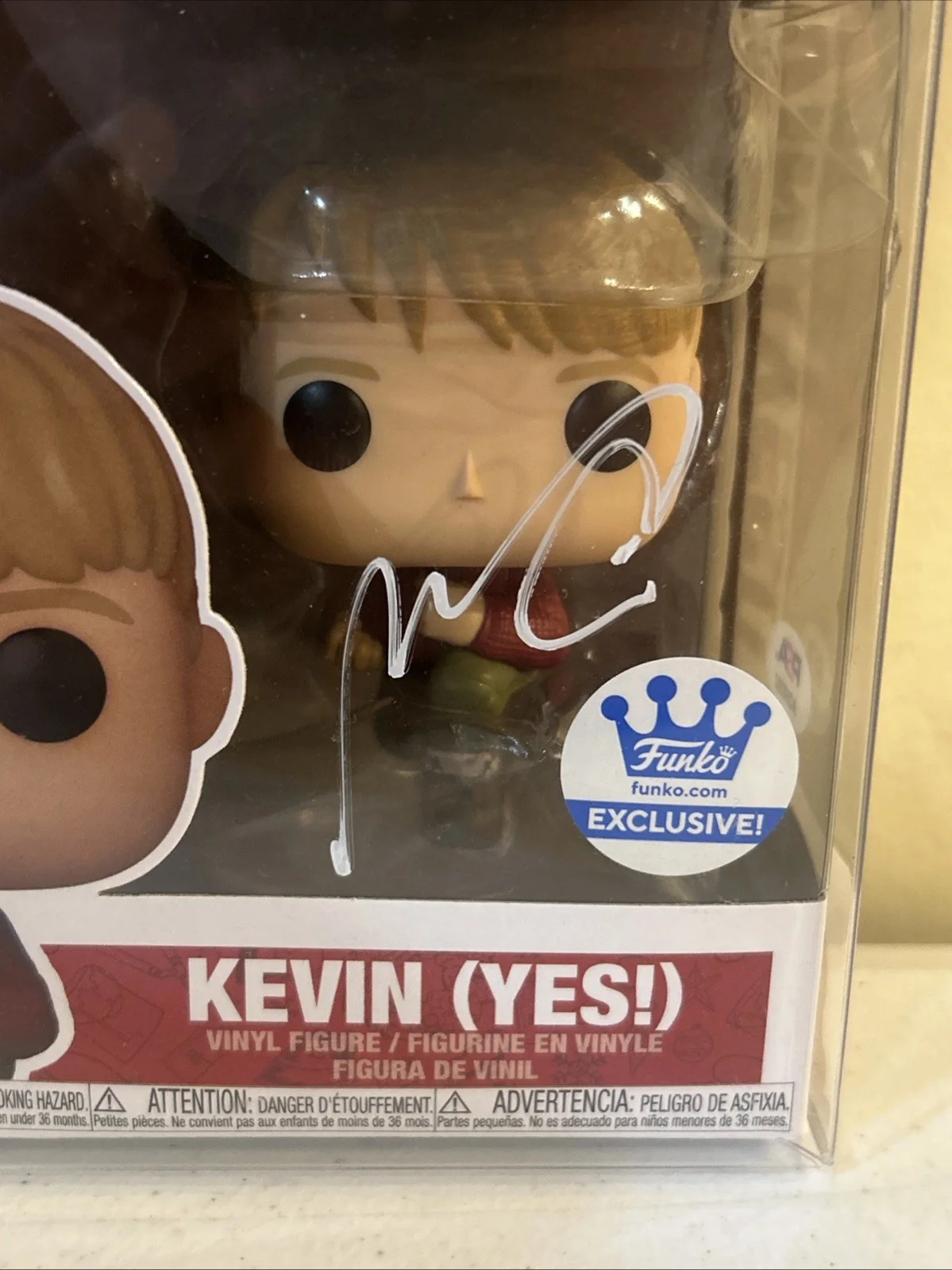 Macaulay Culkin — MACAULAY CULKIN SIGNED AUTOGRAPH FUNKO POP PSA COA HOME ALONE KEVIN, image 3