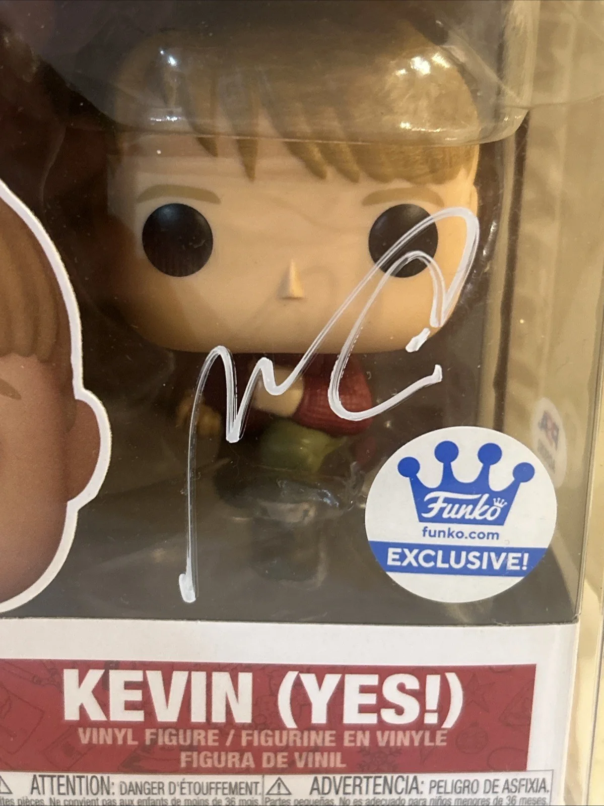 Macaulay Culkin — MACAULAY CULKIN SIGNED AUTOGRAPH FUNKO POP PSA COA HOME ALONE KEVIN, image 4