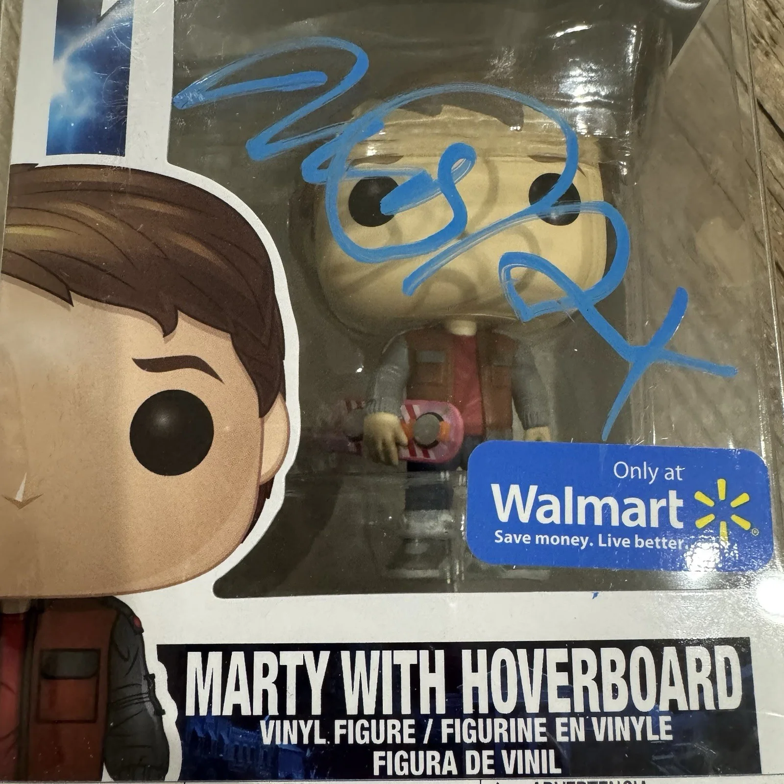 Funko Pop Back to the Future Marty Hoverboard Signed by Michael J Fox w/COA +, image 4