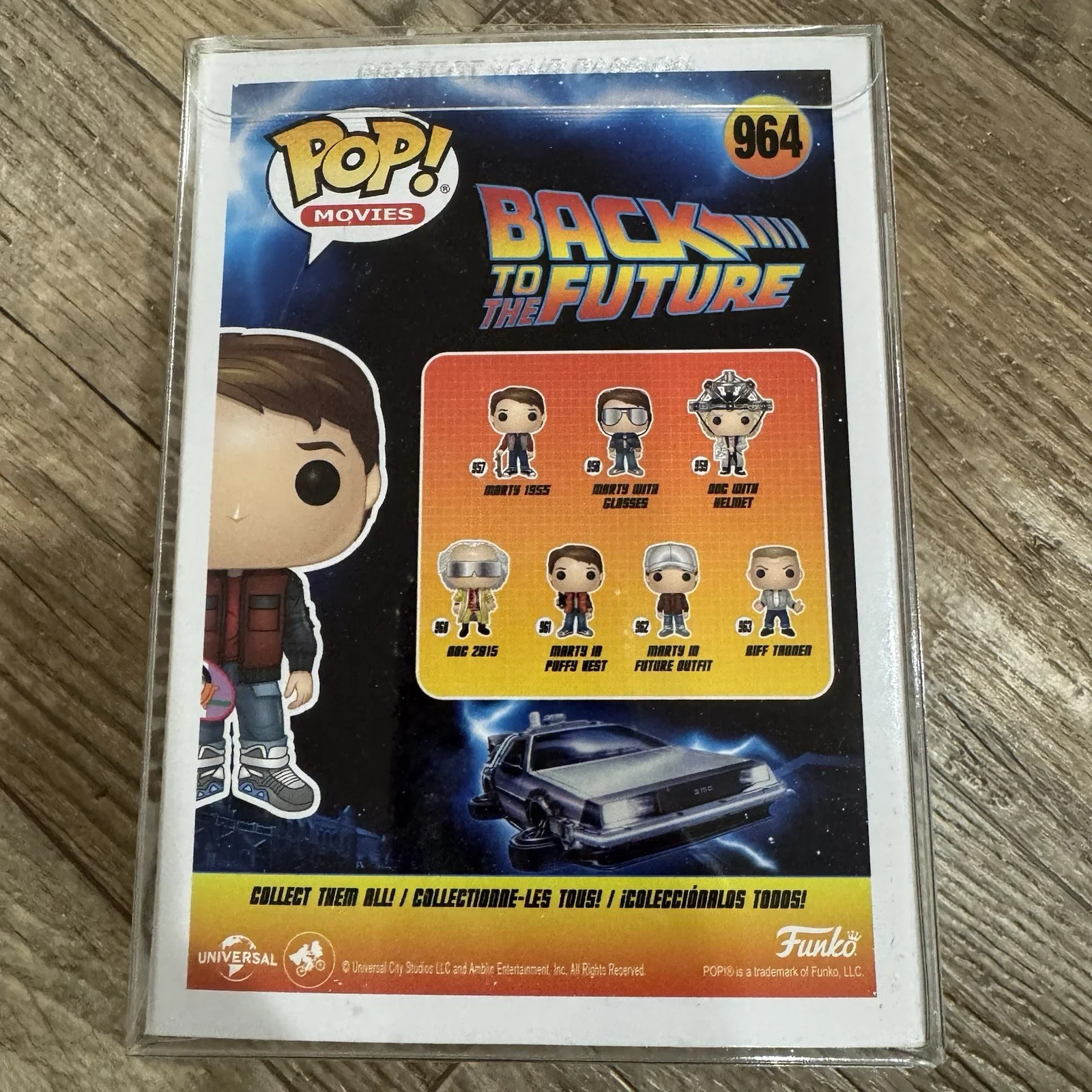Funko Pop Back to the Future Marty Hoverboard Signed by Michael J Fox w/COA +, image 5