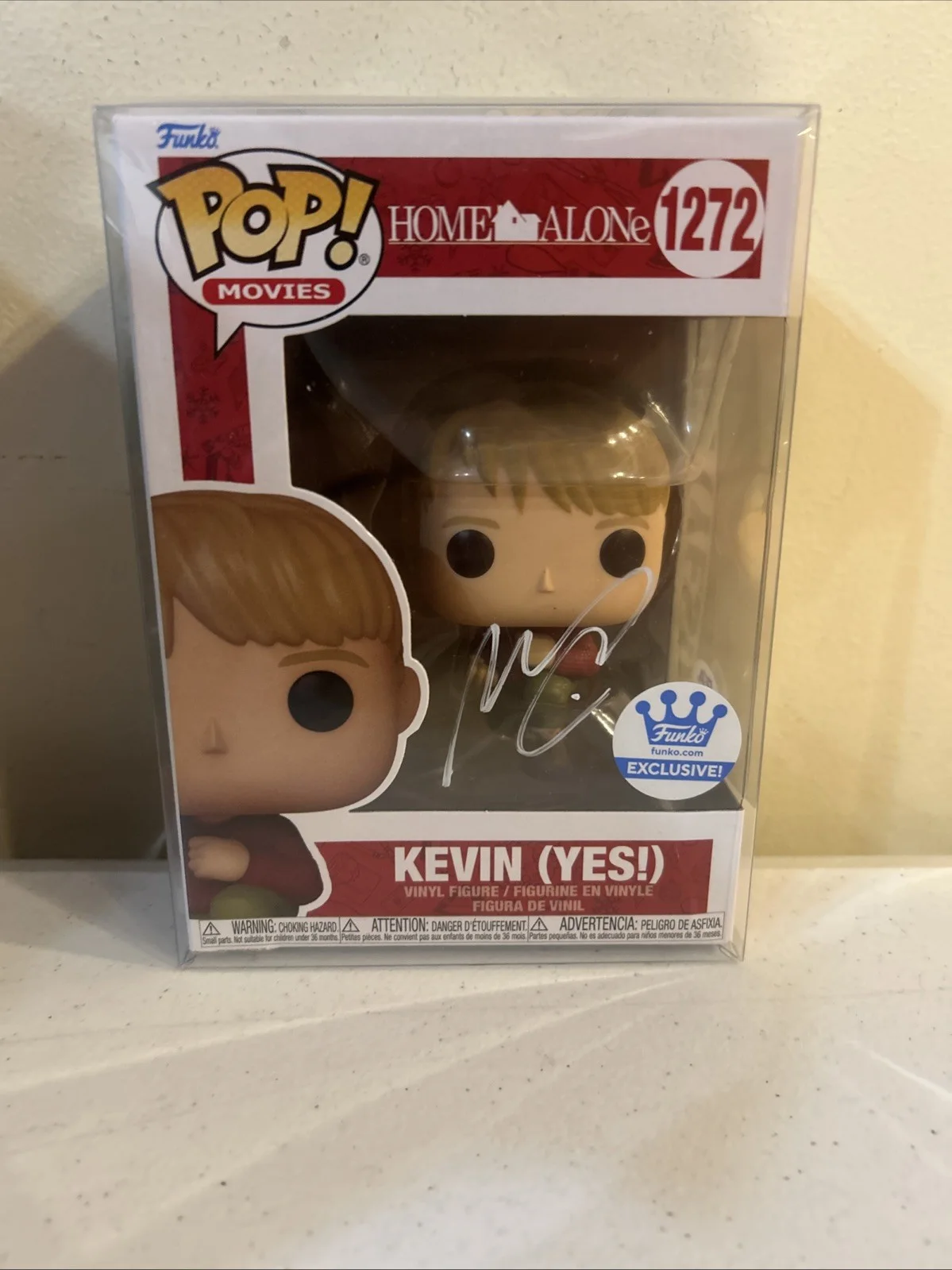 Macaulay Culkin — MACAULAY CULKIN SIGNED AUTOGRAPH FUNKO POP PSA COA HOME ALONE KEVIN, image 2