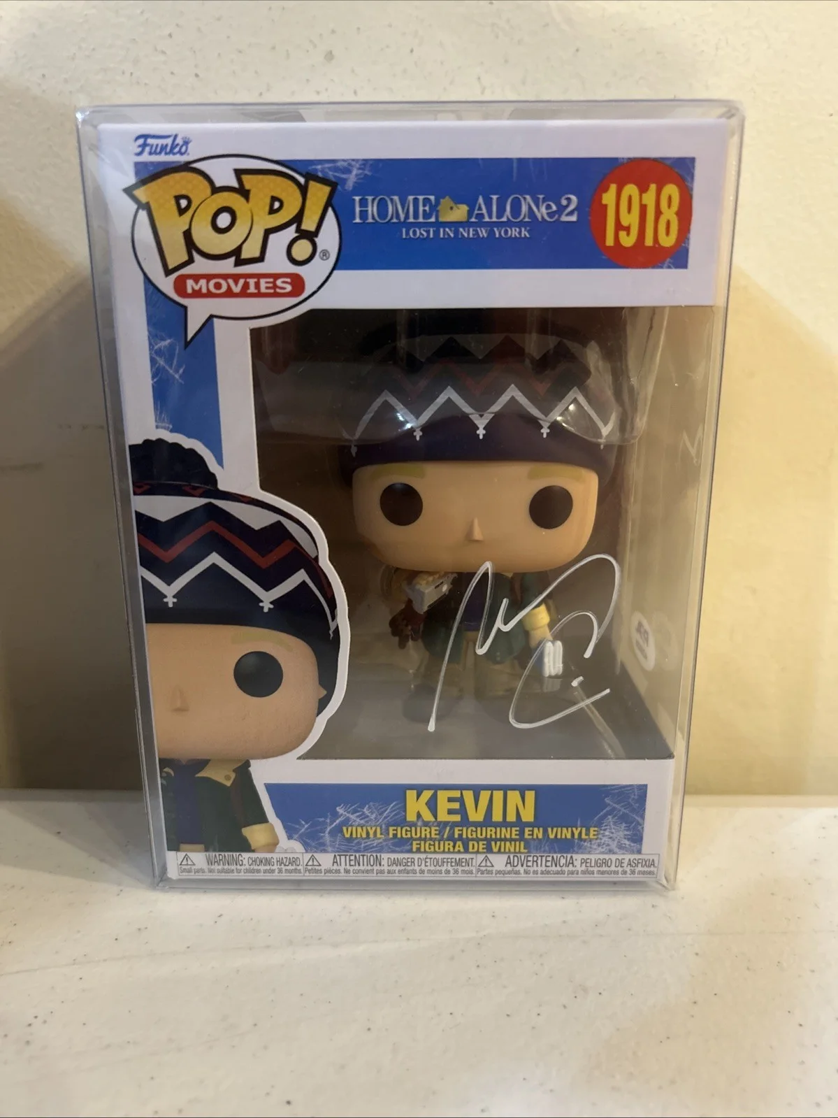 Macaulay Culkin — Autógrafo firmado por MACAULAY CULKIN FUNKO POP CERTIFICADO DE AUTENTICIDAD PSA SOLO EN CASA 2 KEVIN, изображение 3