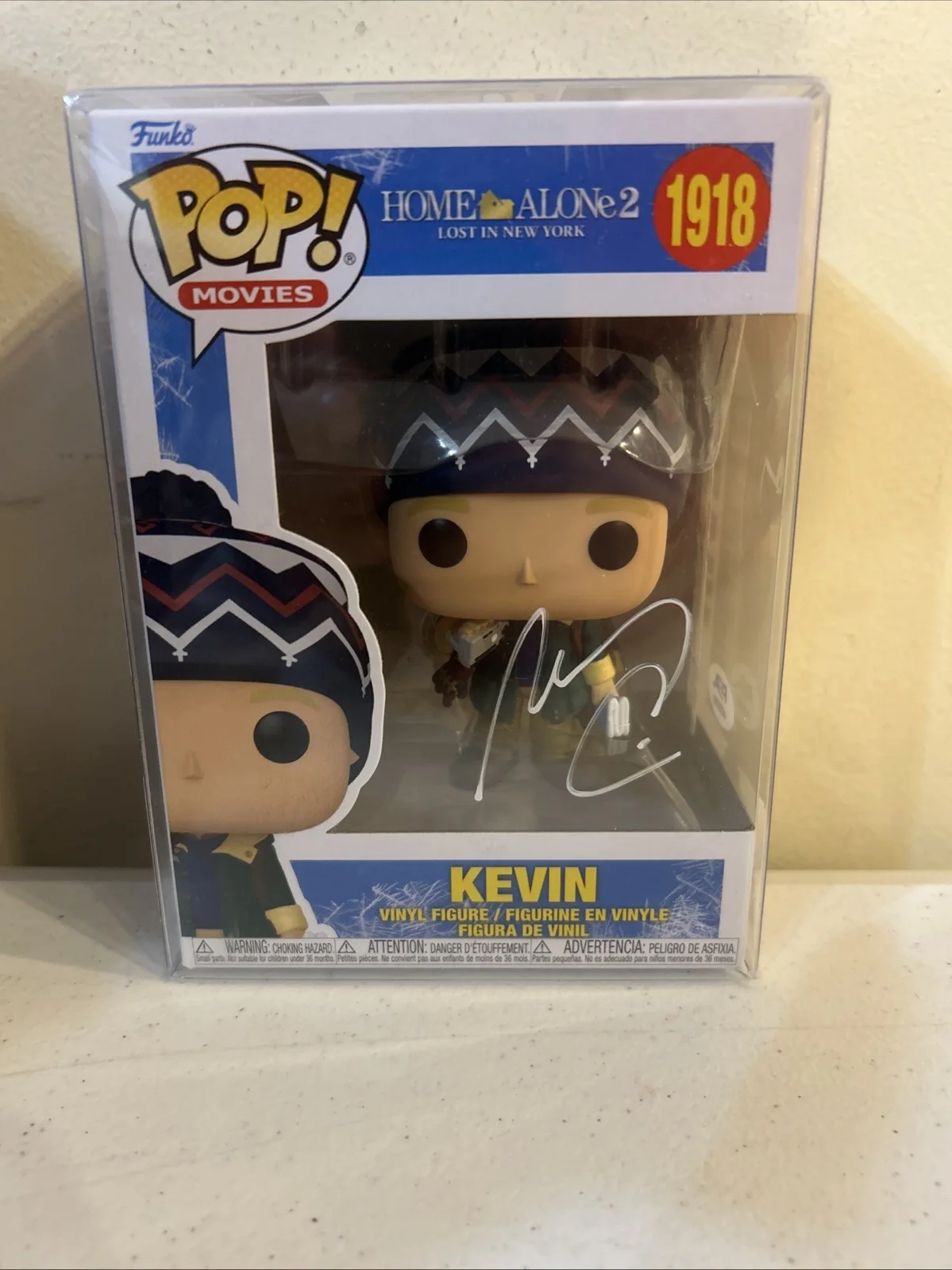 Macaulay Culkin — Autógrafo firmado por MACAULAY CULKIN FUNKO POP CERTIFICADO DE AUTENTICIDAD PSA SOLO EN CASA 2 KEVIN, изображение 5