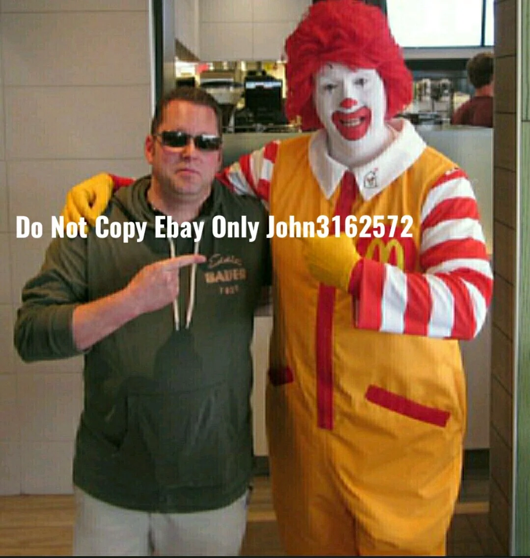 Ronald Mcdonald — Ronald McDonald McDonald's Signed Auto 11x14 Photo W/ PROOF, image 3