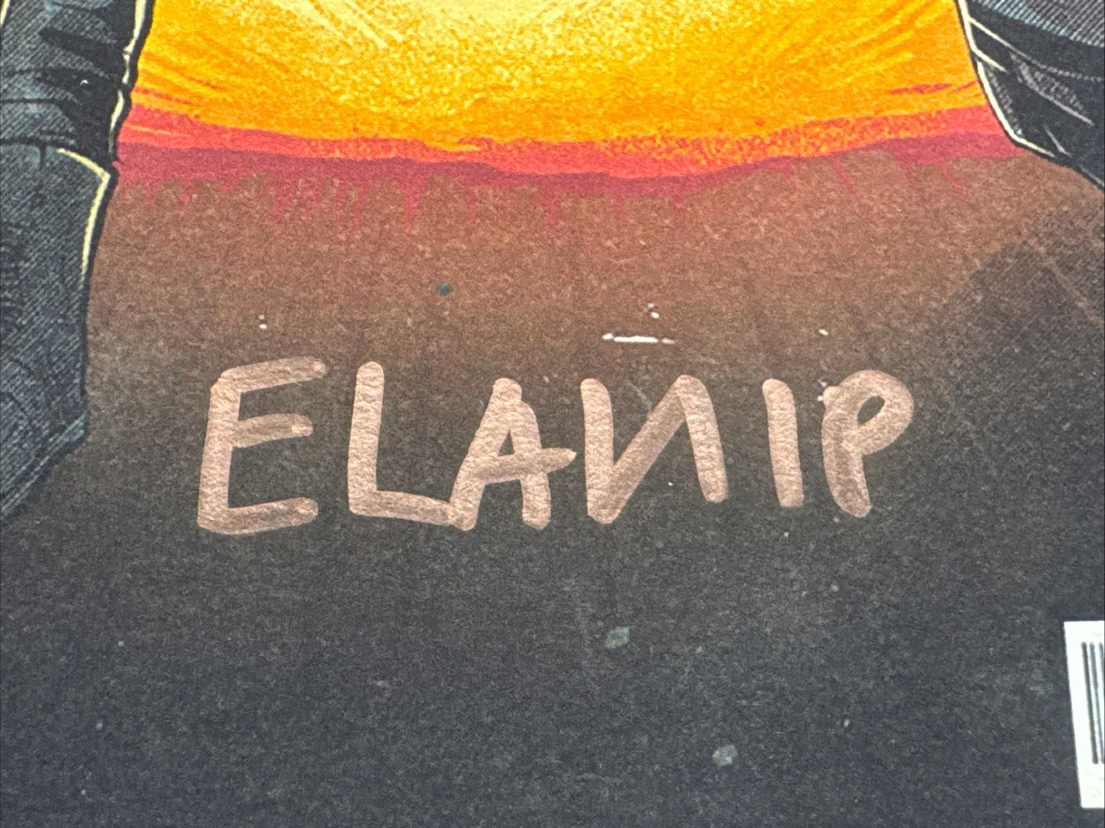 Elanip Opie Comic Group Auto Signed Board Poster Winston YouTube Redline, image 2