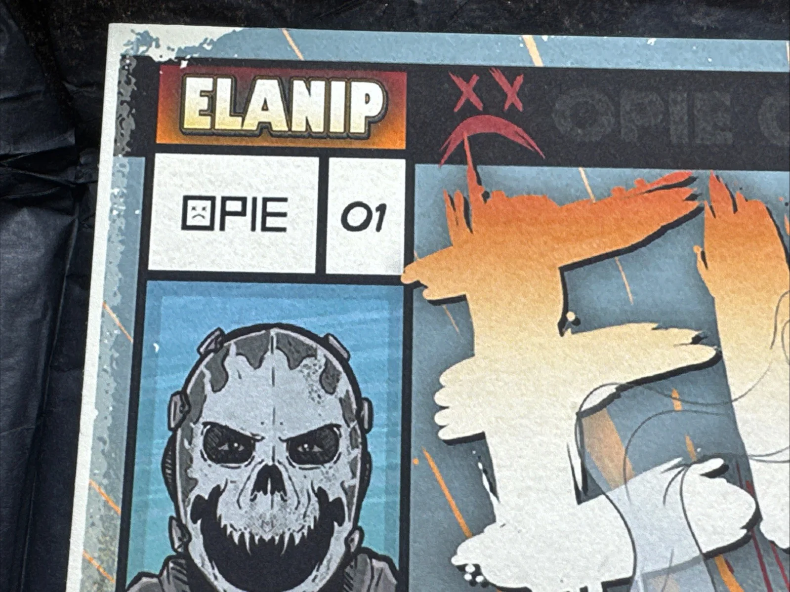 Elanip Opie Comic Group Auto Signed Board Poster Winston YouTube Redline, image 4