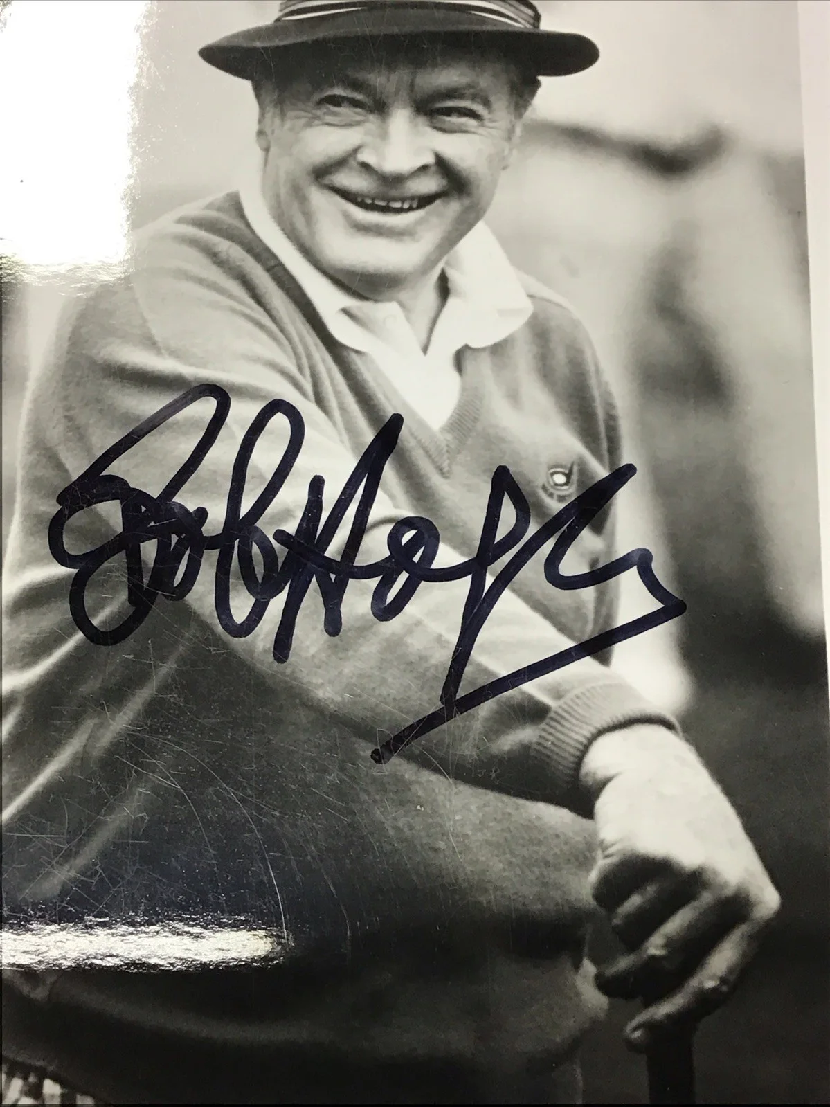 Bob Hope Autographed 5” x 7” Picture 1-2AA, image 2