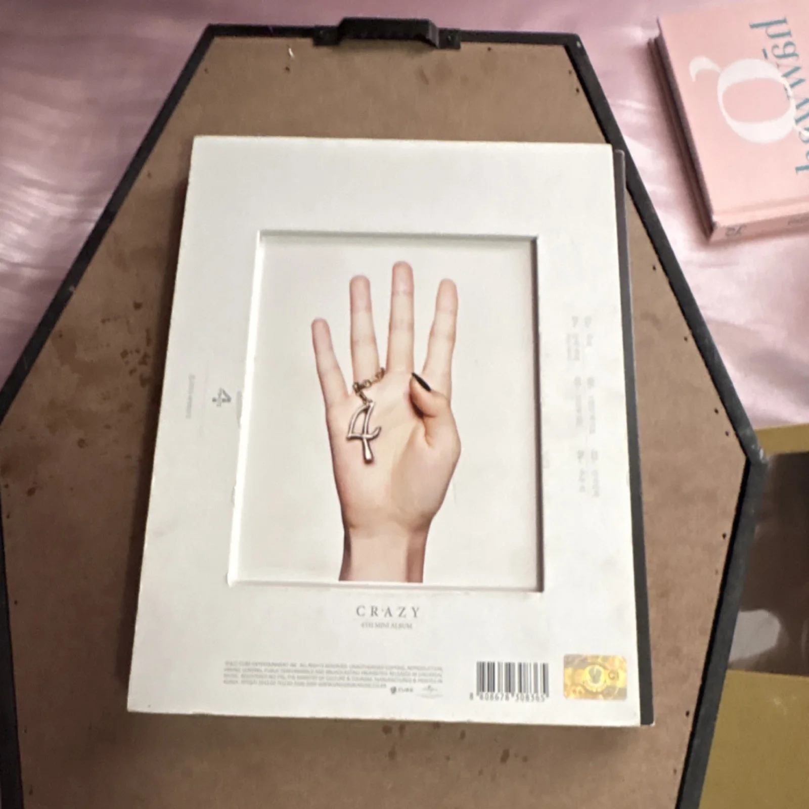 4MINUTE Crazy 4th Mini Album Autographed Original K-pop Music, изображение 3