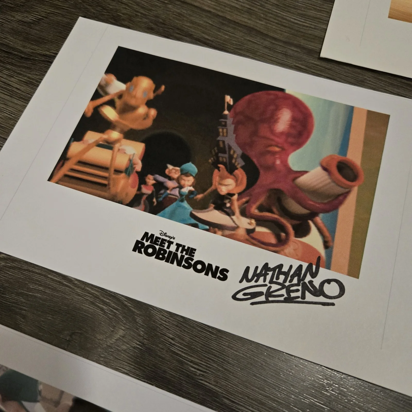 Meet the Robinsons Disney Autograph Lot Of 5, изображение 3