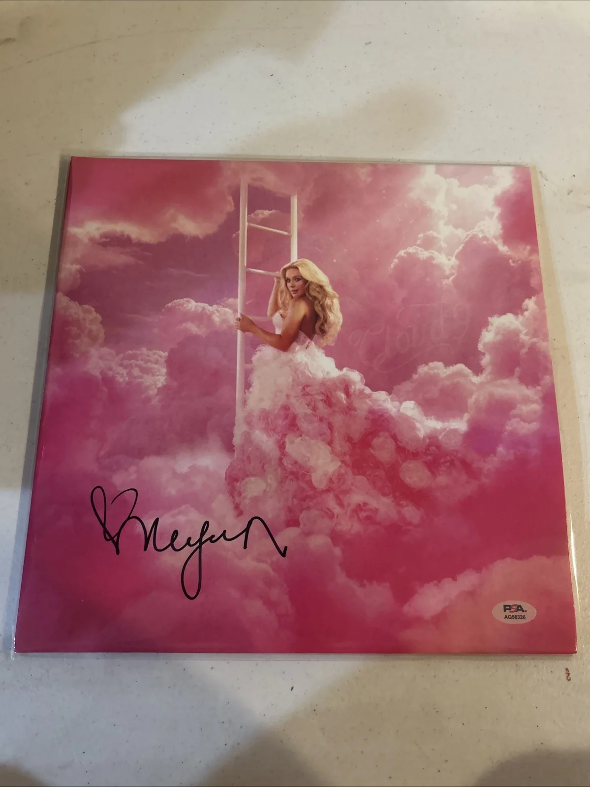 MEGAN MORONEY SIGNED AUTOGRAPH CLOUD 9 VINYL ALBUM PSA COA RECORD COUNTRY STAR, image 3