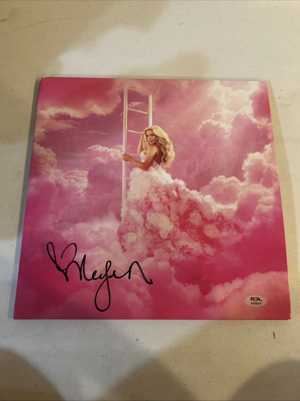 MEGAN MORONEY SIGNED AUTOGRAPH CLOUD 9 VINYL ALBUM PSA COA RECORD COUNTRY STAR, изображение 2